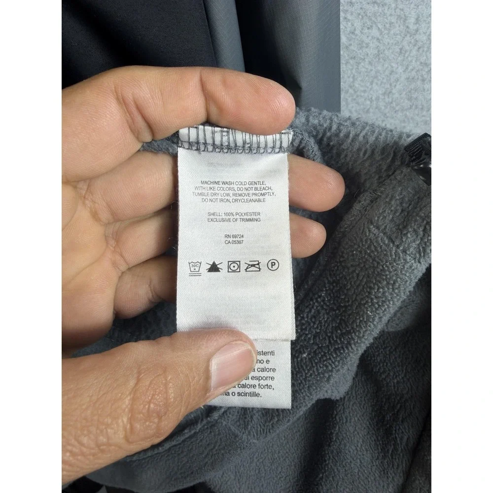 Columbia Jacket Mens 2XL Black Gray Interchange 3-in-1 Hooded Fleece Lined